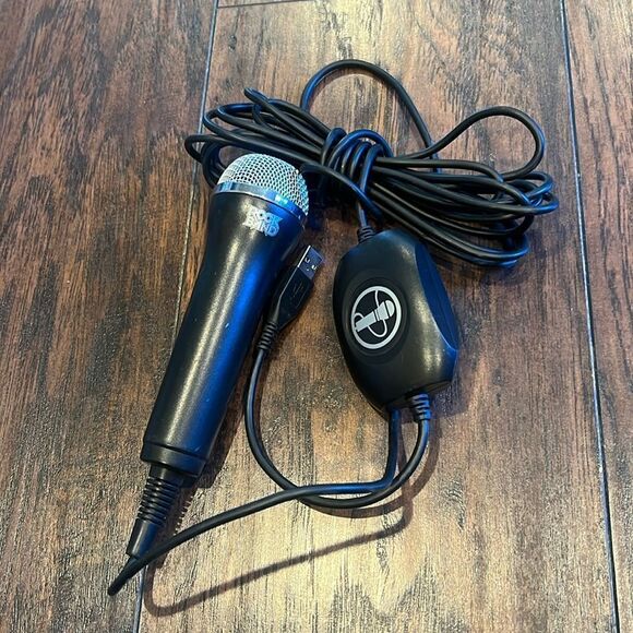 Rock Band Microphone For Wii/xbox 360/PS3 Black By Logitech - Picture 1 of 4